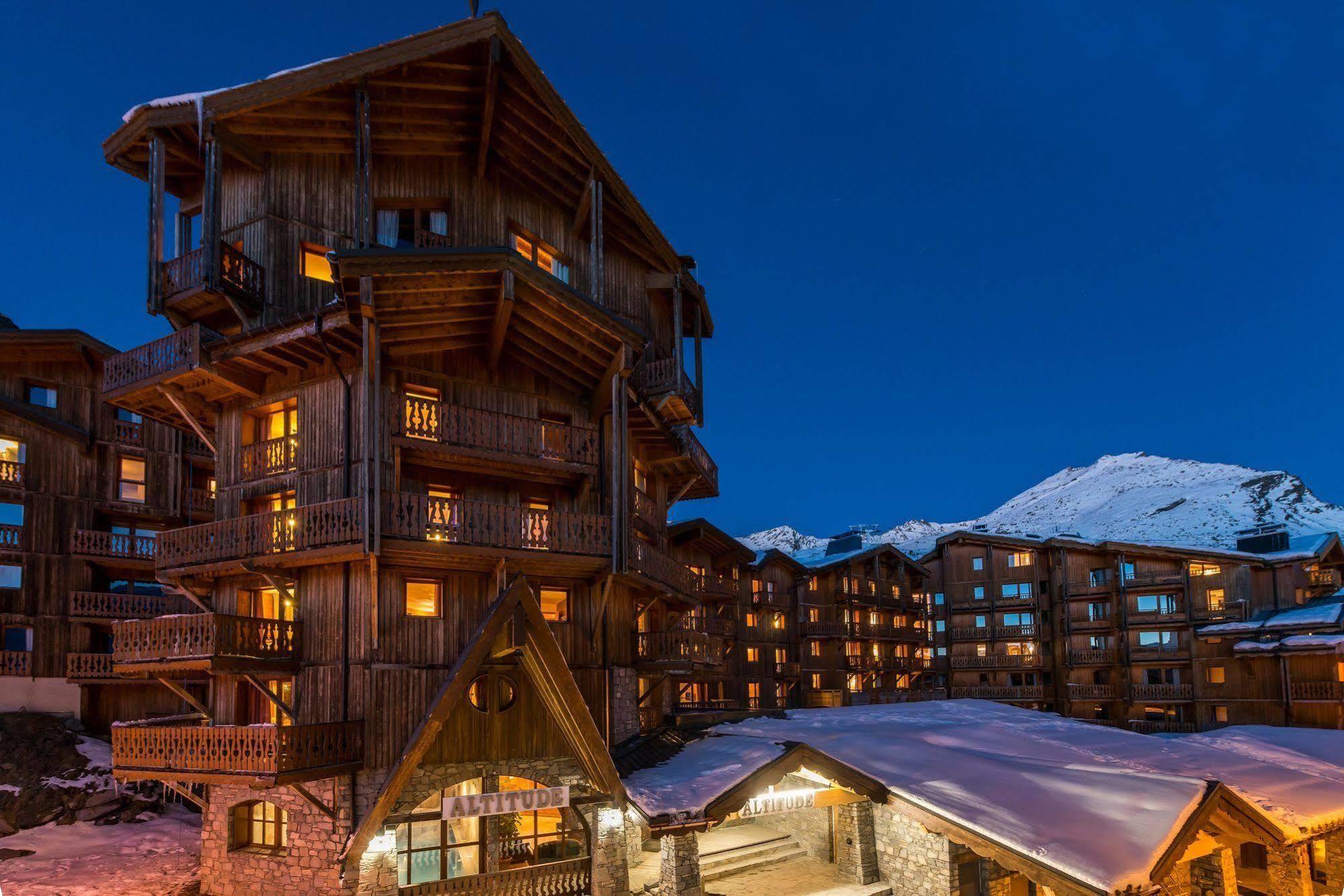 Chalet Altitude Val Thorens Aparthotel Bagian luar foto