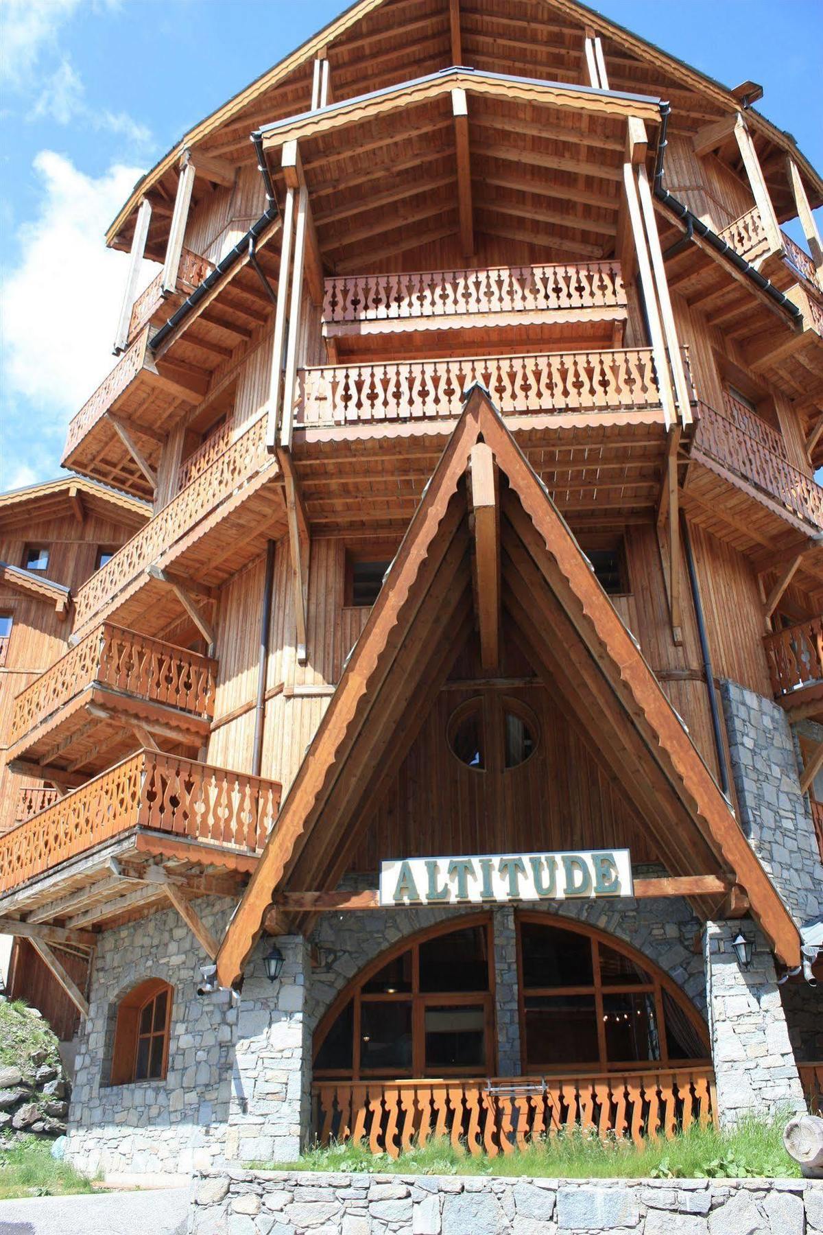 Chalet Altitude Val Thorens Aparthotel Bagian luar foto