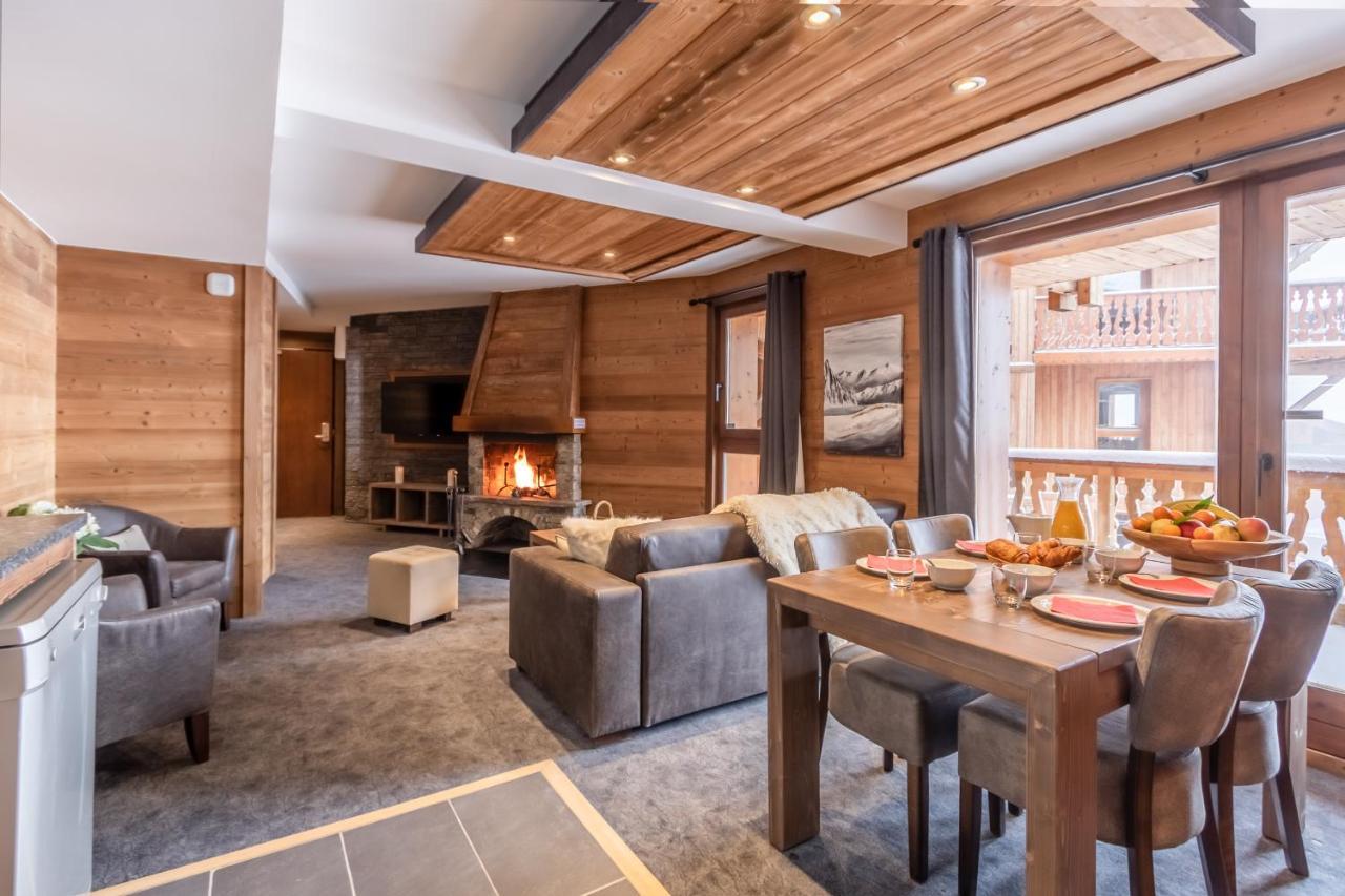 Chalet Altitude Val Thorens Aparthotel Bagian luar foto