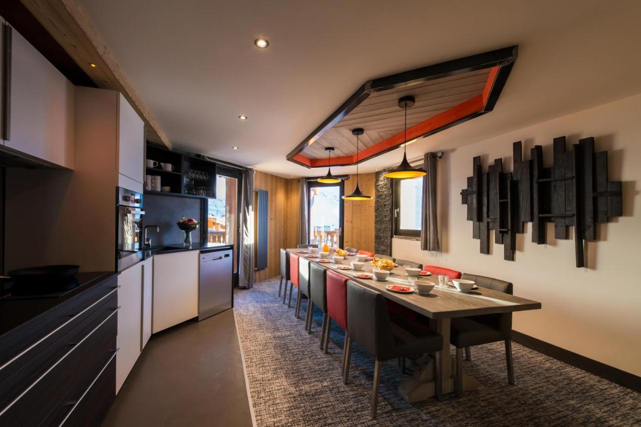 Chalet Altitude Val Thorens Aparthotel Bagian luar foto
