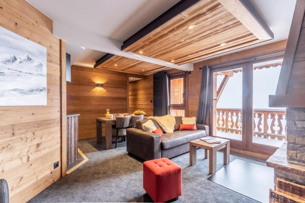 Chalet Altitude Val Thorens Aparthotel Bagian luar foto