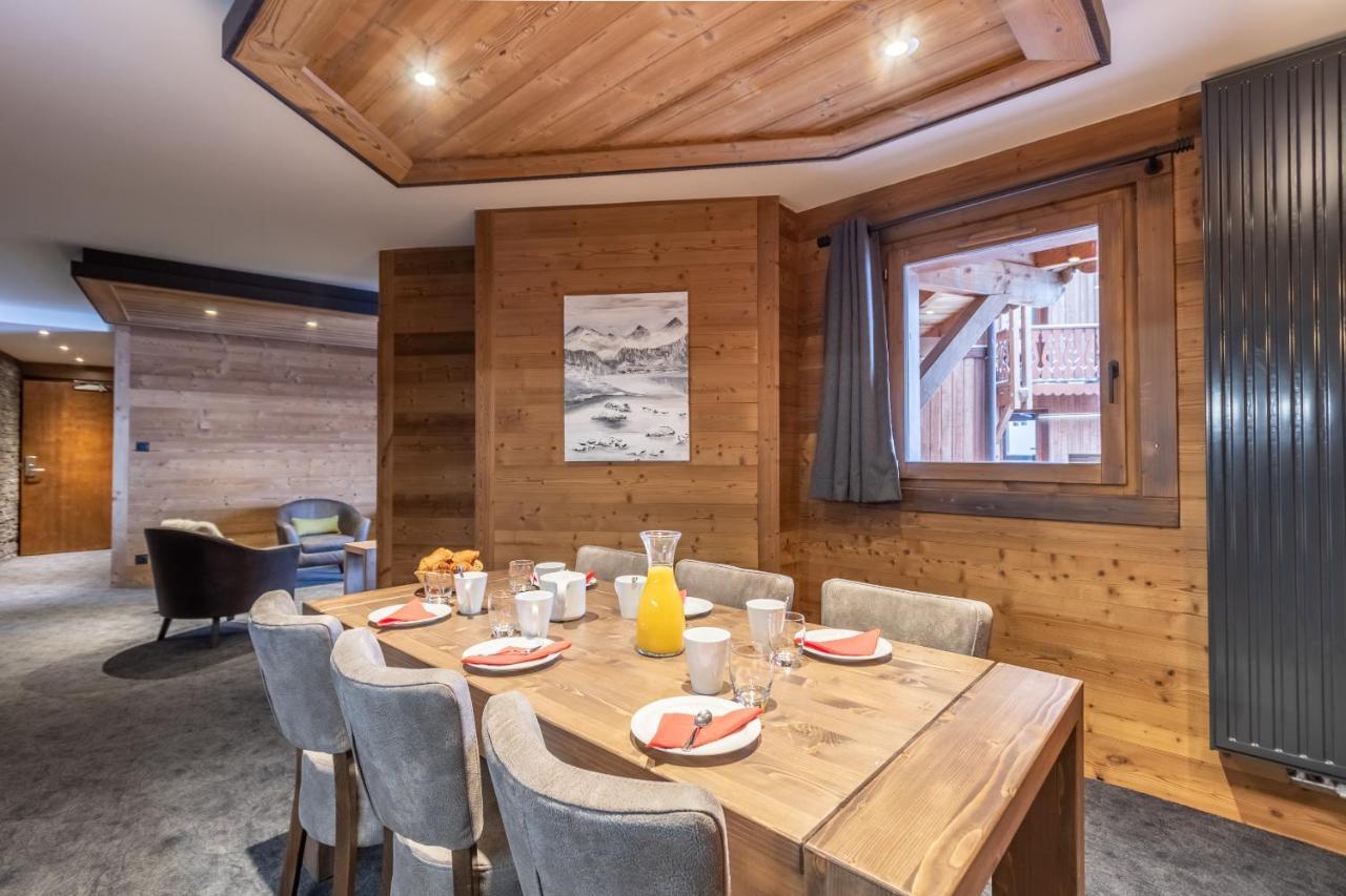 Chalet Altitude Val Thorens Aparthotel Bagian luar foto