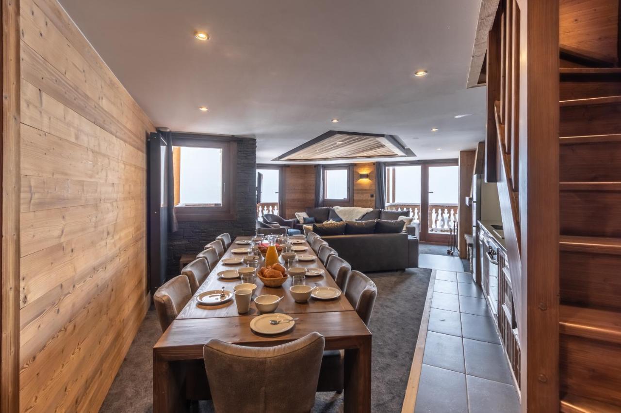 Chalet Altitude Val Thorens Aparthotel Bagian luar foto